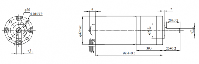 Motor robusto inteligente de BLDC 0